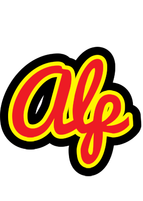 Alp fireman logo
