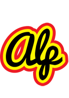 Alp flaming logo