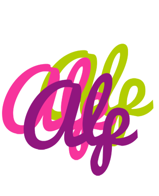 Alp flowers logo