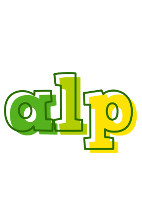 Alp juice logo