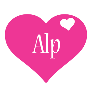 Alp love-heart logo