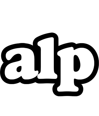 Alp panda logo