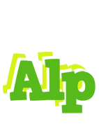 Alp picnic logo