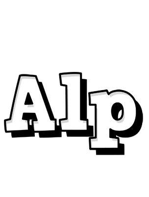 Alp snowing logo