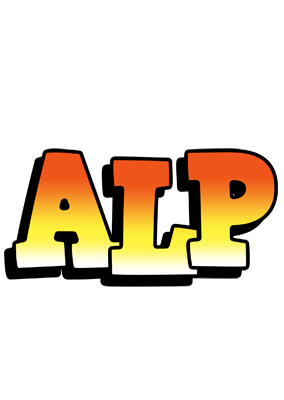 Alp sunset logo