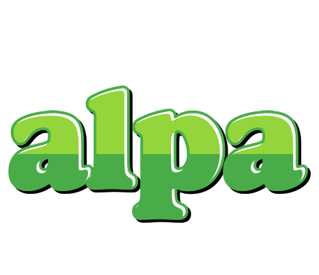 Alpa apple logo