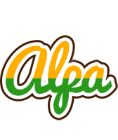 Alpa banana logo