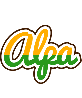 Alpa banana logo