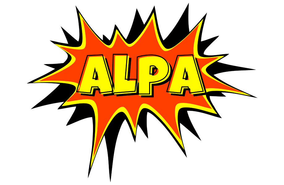 Alpa bazinga logo