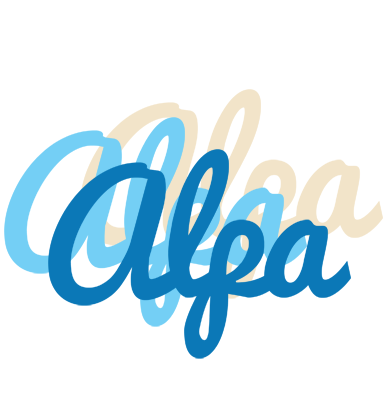 Alpa breeze logo