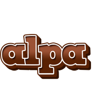 Alpa brownie logo