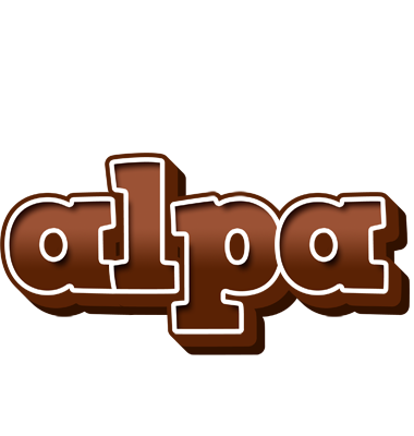 Alpa brownie logo