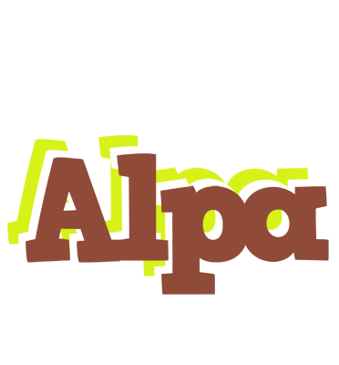 Alpa caffeebar logo