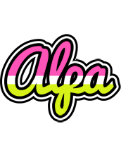Alpa candies logo
