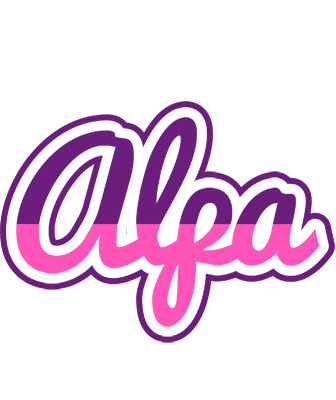 Alpa cheerful logo