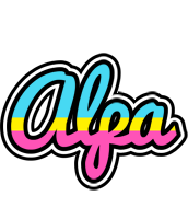 Alpa circus logo