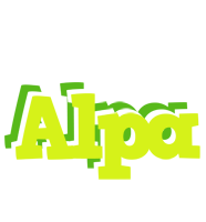 Alpa citrus logo