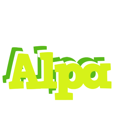 Alpa citrus logo