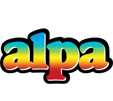 Alpa color logo