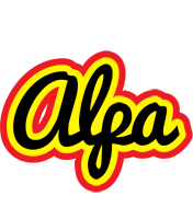 Alpa flaming logo