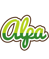 Alpa golfing logo