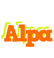 Alpa healthy logo