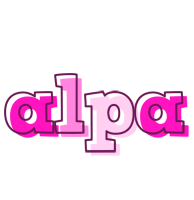 Alpa hello logo