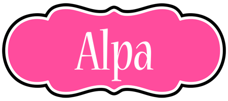 Alpa invitation logo