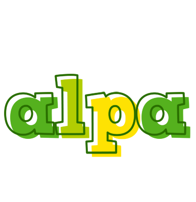 Alpa juice logo