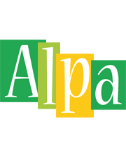 Alpa lemonade logo