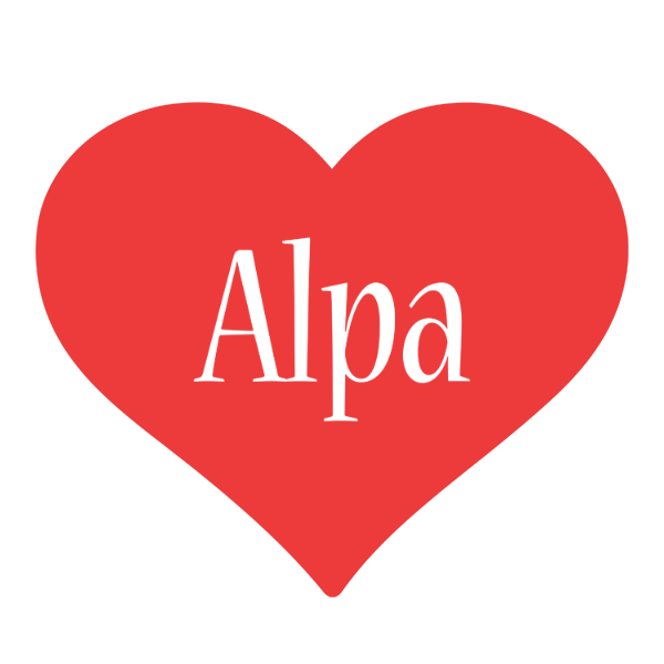 Alpa love logo