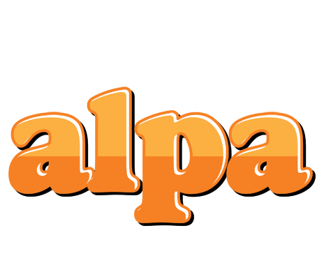 Alpa orange logo