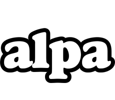 Alpa panda logo