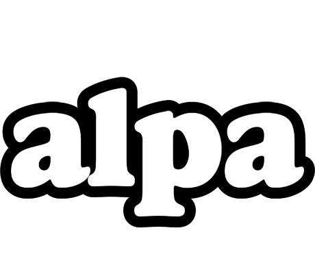 Alpa panda logo