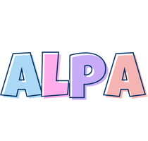 Alpa pastel logo