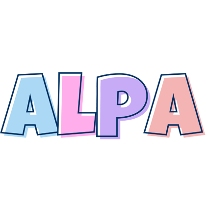Alpa pastel logo