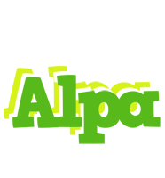 Alpa picnic logo