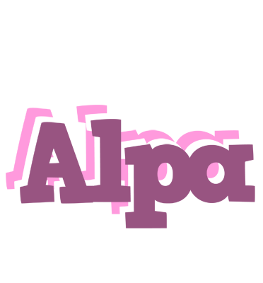 Alpa relaxing logo