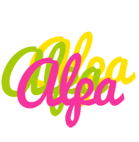Alpa sweets logo