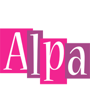 Alpa whine logo