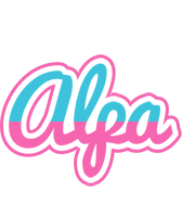 Alpa woman logo