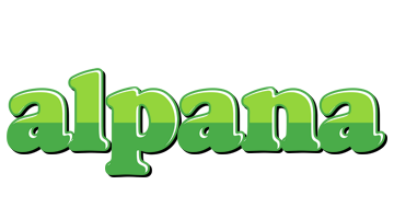 Alpana apple logo