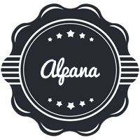 Alpana badge logo