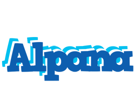 Alpana business logo