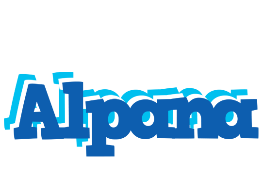 Alpana business logo