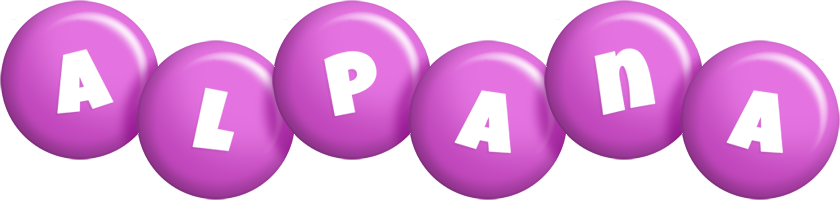 Alpana candy-purple logo