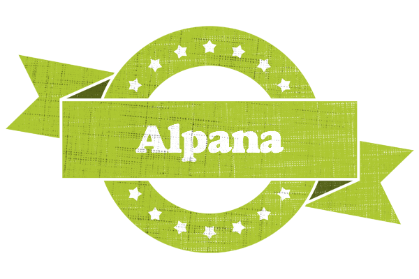 Alpana change logo
