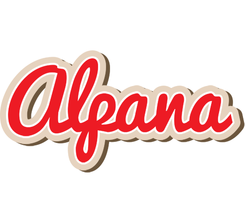 Alpana chocolate logo