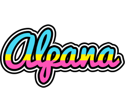 Alpana circus logo