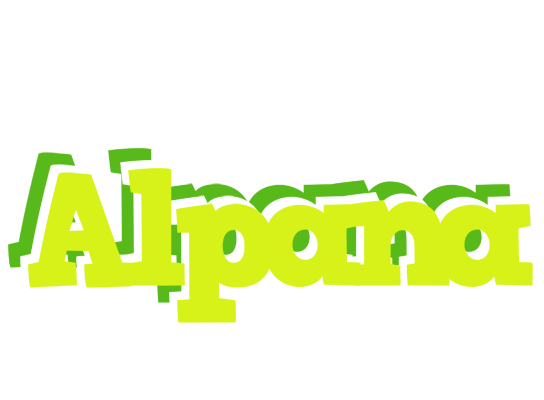 Alpana citrus logo